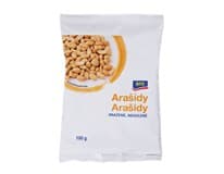 aro Arašídy pražené nesolené 5 x 100 g