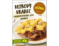 Ježkovy krabičky Vepřový vrabec, chlupatý knedlík, zelí, škvarky 450 g