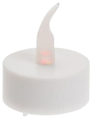 LED čajová svíčka, bez časovače, 4 ks