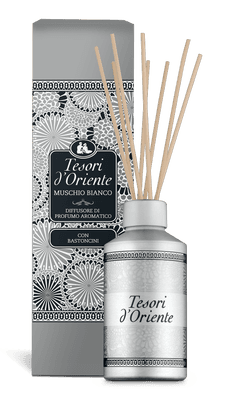 Tesori d´Oriente  Difuzér s tyčinkami White musk