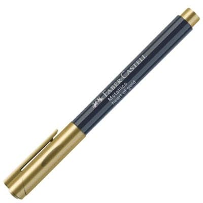 Faber-Castell Popisovač metalický zlatý