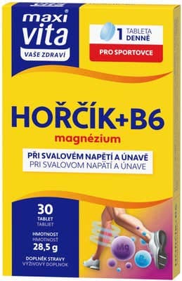Maxi Vita Vaše Zdraví Hořčík+ B6 magnézium 25,65g
