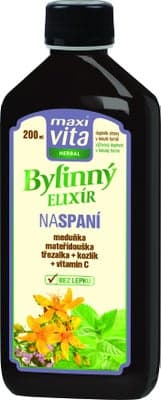 Maxi Vita Herbal Bylinný elixír Na Spaní