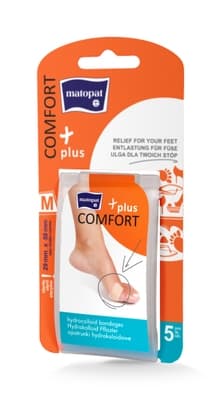 Matopat Comfort Plus hydrokoloidní náplast M, 29x59 mm 5.0 ks