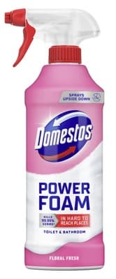 Domestos Power Foam Floral Fresh čisticí pěna ve spreji na toaletu a koupelnu