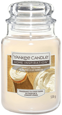 Yankee Candle Vonná svíčka ve skle velká Vanilla Frosting