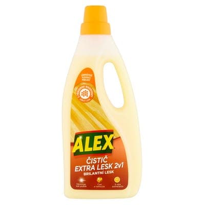 ALEX Čistič extra lesk 2v1 na laminát s pomerančovým olejem