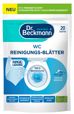 Dr. Beckmann Magic Leaves WC čistič Ocean Breeze 20.0 ks