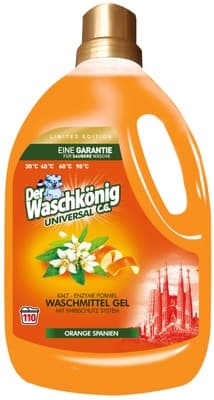 WaschKönig Gel dávek Universal Orange Spanien