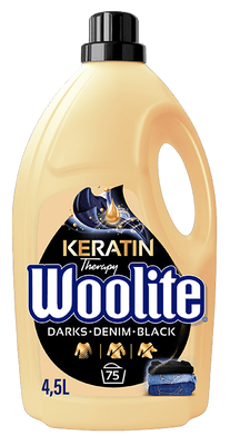 Woolite Darks, Denim, Black s keratinem 4,5l