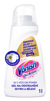 Vanish Oxi Action gel na bělení a odstranění skvrn