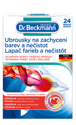 Dr. Beckmann Ubrousky na zachycení barev a nečistot