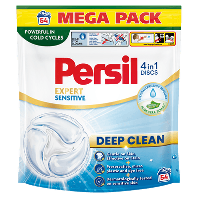 Persil Deep Clean 4v1 Discs Expert Sensitive