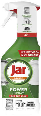 Jar Power Sprej do myčky Orange 3v1