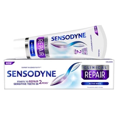 Sensodyne Clinical Repair Active White Zubní pasta