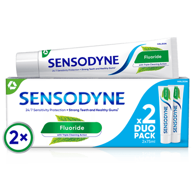 Sensodyne Fluoride zubní pasta duopack 2x75ml