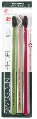 Swissdent Profi Zubní kartáčky Colours Soft-Medium