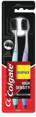 Colgate Zubní kartáček měkký High Density Charcoal