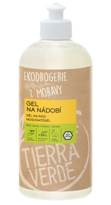 Tierra Verde Gel na nádobí – BIO citron