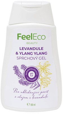 FeelEco Sprchový gel Levandule & Ylang Ylang