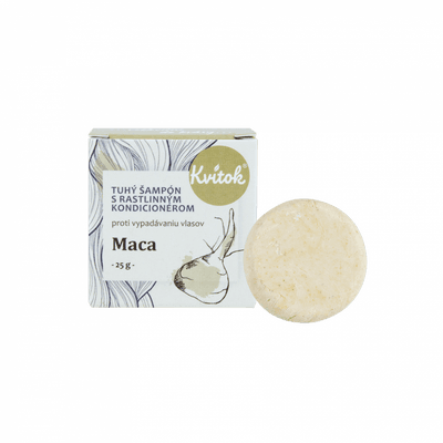 Kvitok Tuhý šampon s kondicionérem Maca 25.0 g