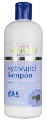 Vivaco Vivapharm Vyživující šampon na vlasy s extrakty z kozího mléka