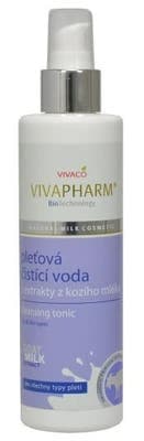Vivaco Vivapharm Čisticí pleťová voda s extrakty z kozího mléka 200.0 ml