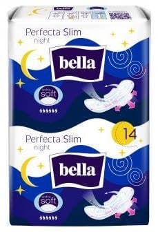 Bella Perfecta Slim Night Extra Soft hygienické vložky