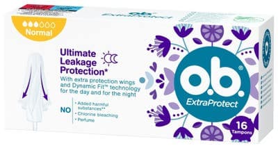 o.b. Tampóny ExtraProtect Normal