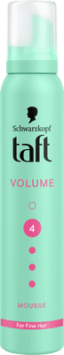 Taft Pěnové tužidlo - Volume, pro objem vlasů - ultra silně tužící