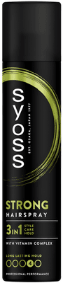 Syoss Strong Hold 3v1 lak na vlasy se silnou fixací