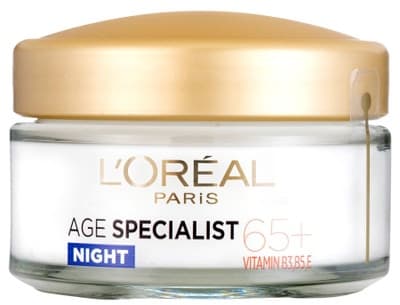 L´Oréal Paris Age Specialist 65+ Noční krém proti vráskám