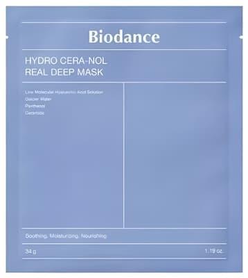 Biodance Hydro Cera-nol Real Deep Mask Noční hydratační kolagenová maska na obličej