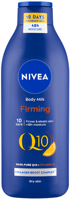 Nivea Q10 Výživné zpevňující tělové mléko + vitamín C