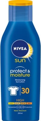 Nivea Sun Protect & Moisture Hydratační mléko na opalování OF 30