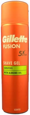 Gillette Fusion5 Sensitive gel na holení