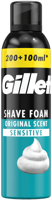 Gillette Sensitive Pěna na holení (200 ml + 100 ml)