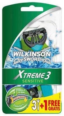 Wilkinson Xtreme 3 Sensitive Holítka 3+1 ks pro muže