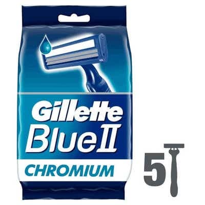 Gillette Blue II Jednorázové holítko se zvlhčujícím páskem