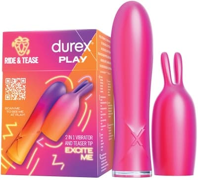 Durex Play Vibrátor 2v1 se stimulační špičkou