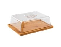 APS Podnos + poklop 24 x 18,5 cm bambus/polykarbonát 1 ks