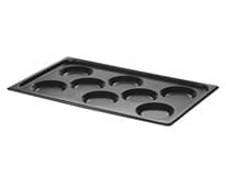 HENDI Gastronádoba 1/1 8 x volské oko/lívance hliník nepřilnavý povrch 1 ks