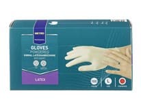 METRO PROFESSIONAL Rukavice latexové L bílé 100 ks