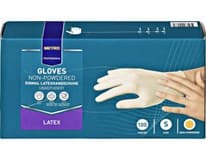 METRO PROFESSIONAL Rukavice latexové nepudrované bílé 100 ks