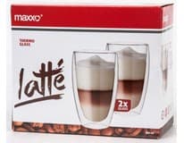 MAXXO Sklenice dvoustěnná Latté 380 ml 2 ks