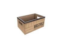 Box 20 x 13/8,8 cm Bistro dřevo 1 ks