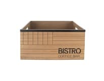 Box 29,5 x 22/13,5 cm Bistro dřevo 1 ks