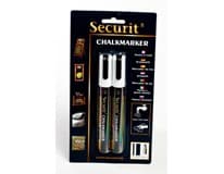 Securit Popisovač 2-6mm bílý 2 ks