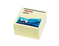 SIGMA Bloček 75 x 75 mm žlutý 6 ks