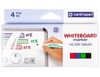 centropen Značkovač na tabule 8559 kulatý sada 4 ks